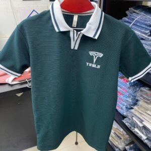 Tesla Inspired Zip-Up [ Forest Green ]